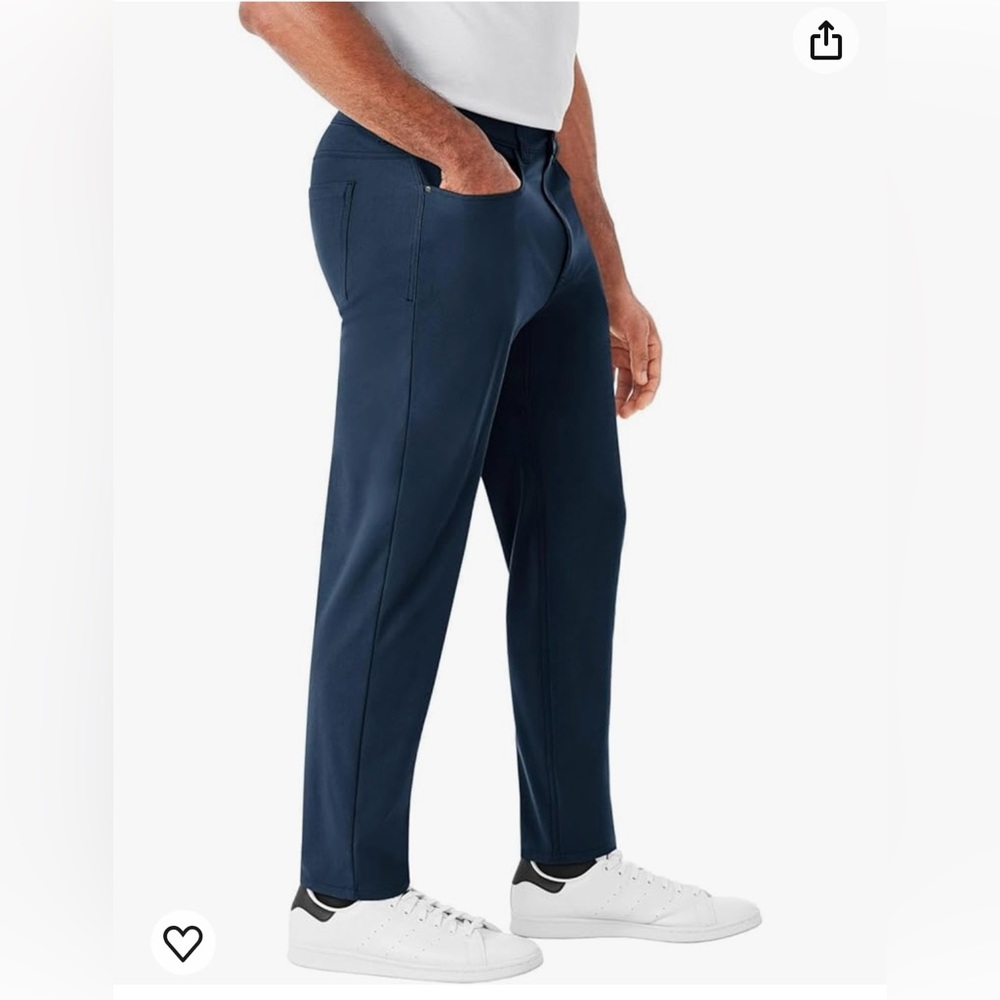 Members mark men’s Benton performance slim fit pant. Light comfy for summer. - Picture 1 of 8
